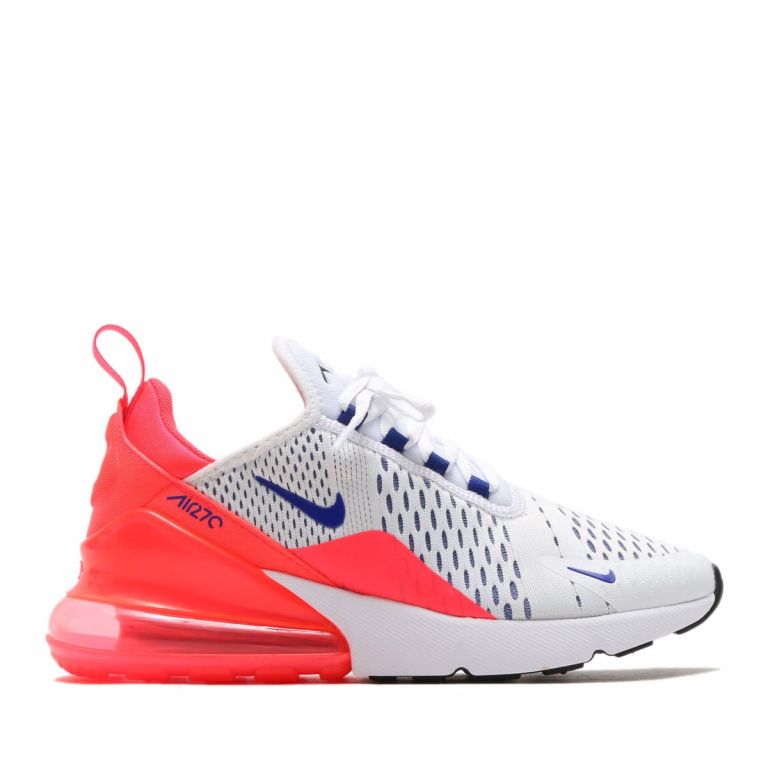 Nike Air Max 270, белый, красный, нейлон, женские