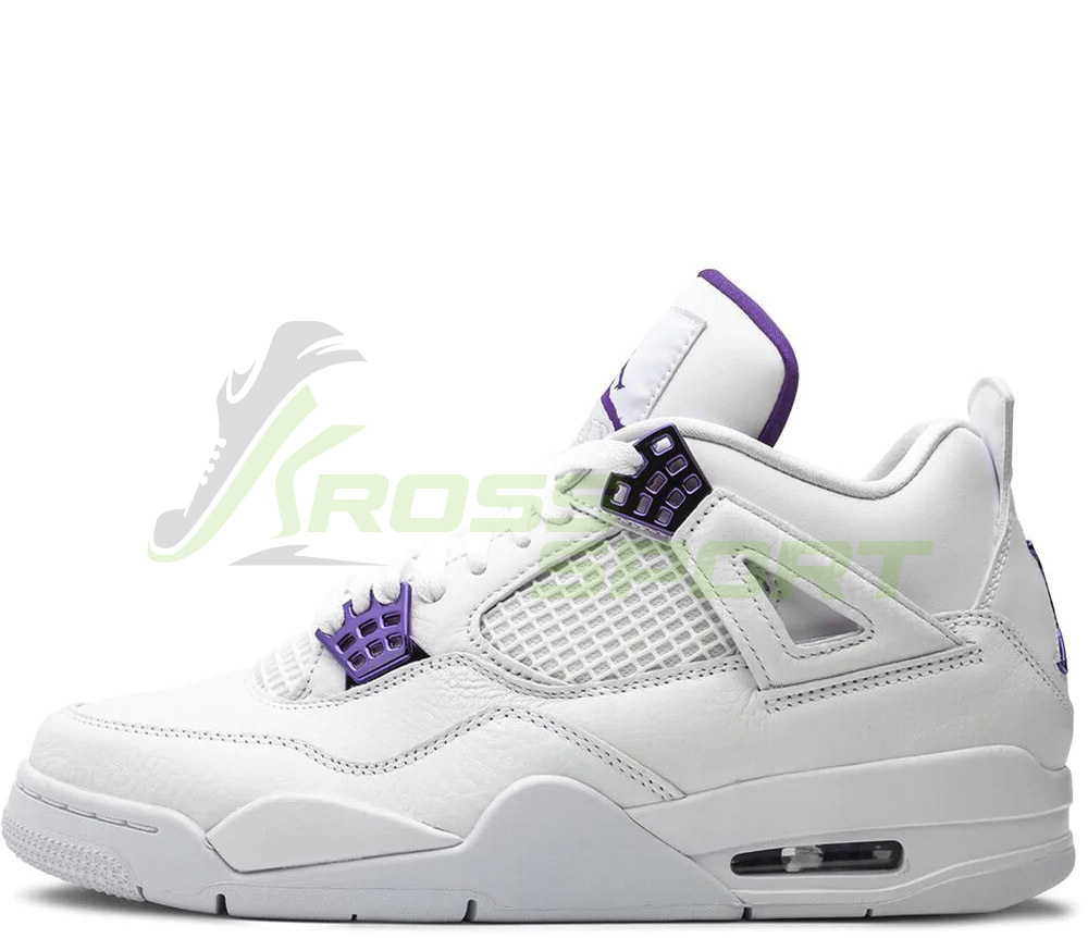  Nike Air Jordan 4 Retro Metallic Purple