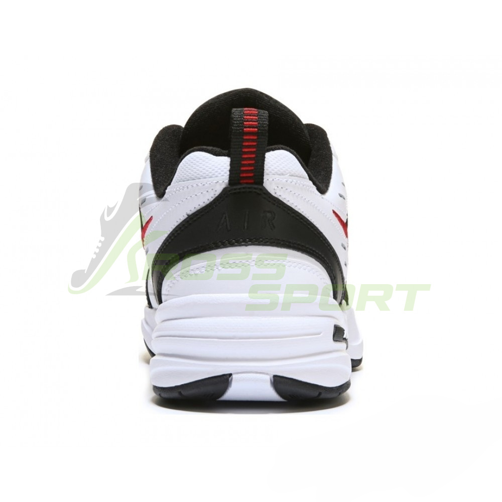 Nike Air Monarch White/Black с мехом
