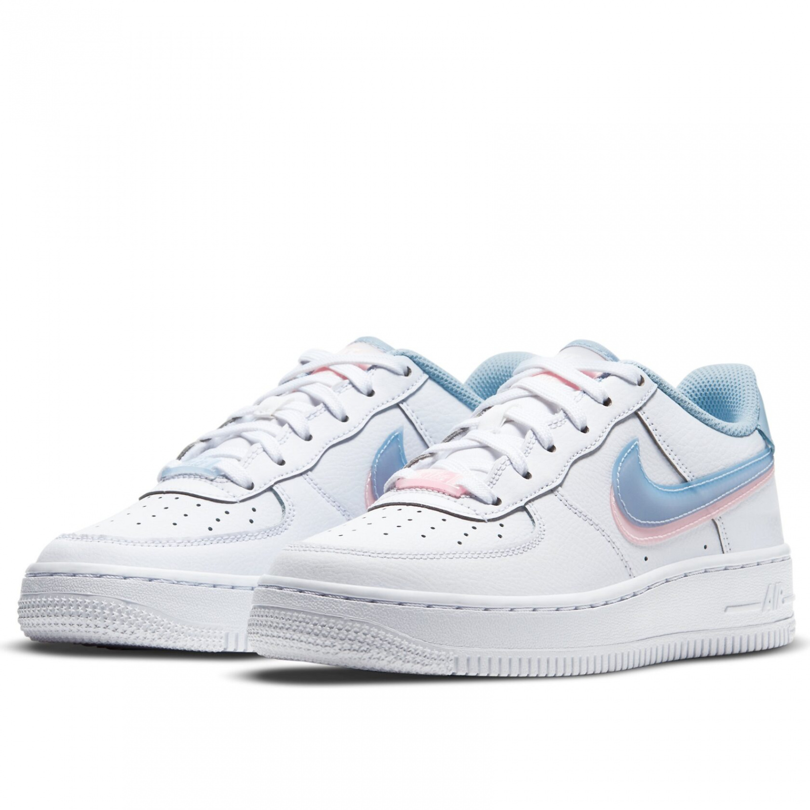 Nike  Air Force 1 Low White/Pink женские